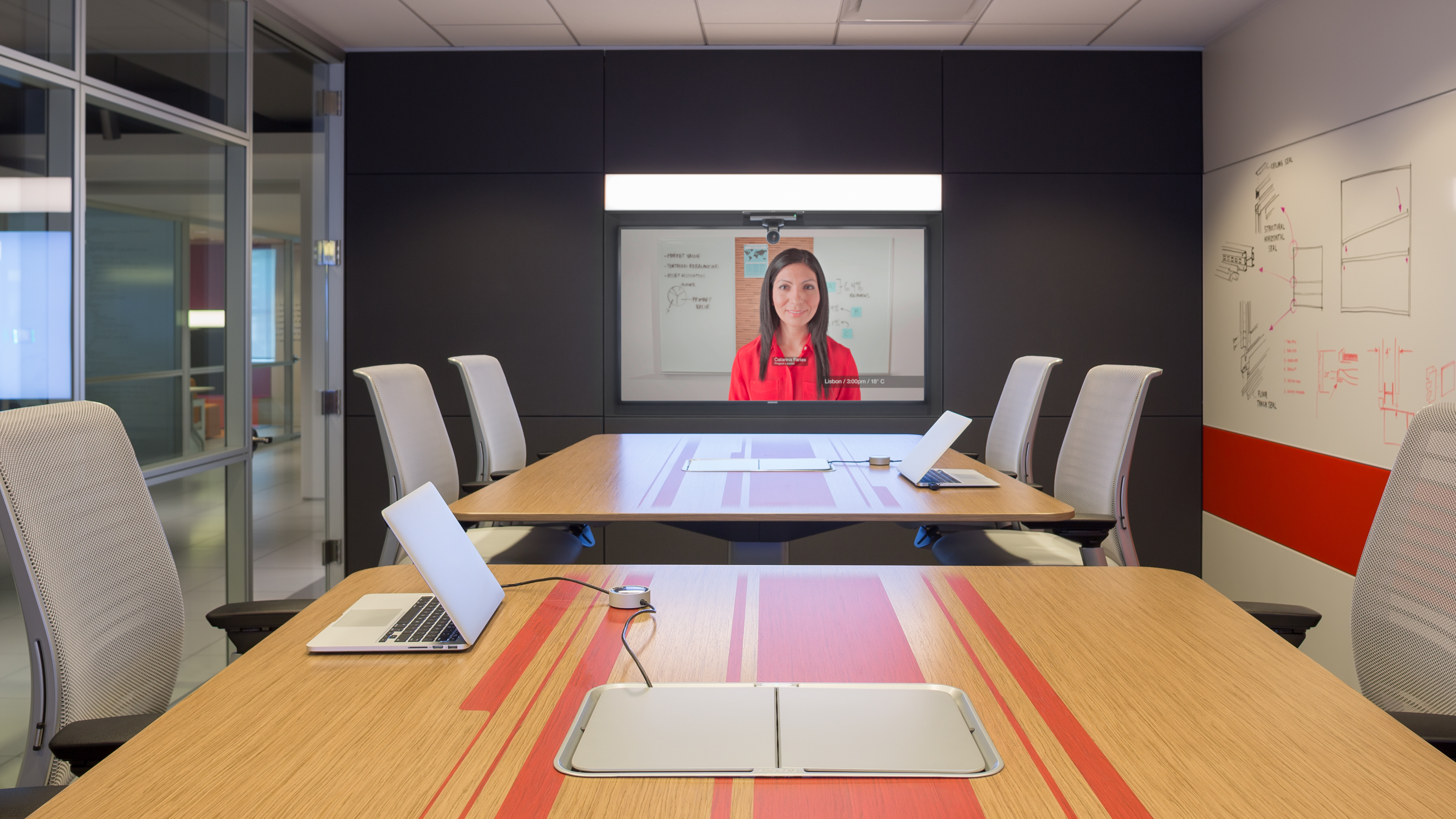 media scape conference area