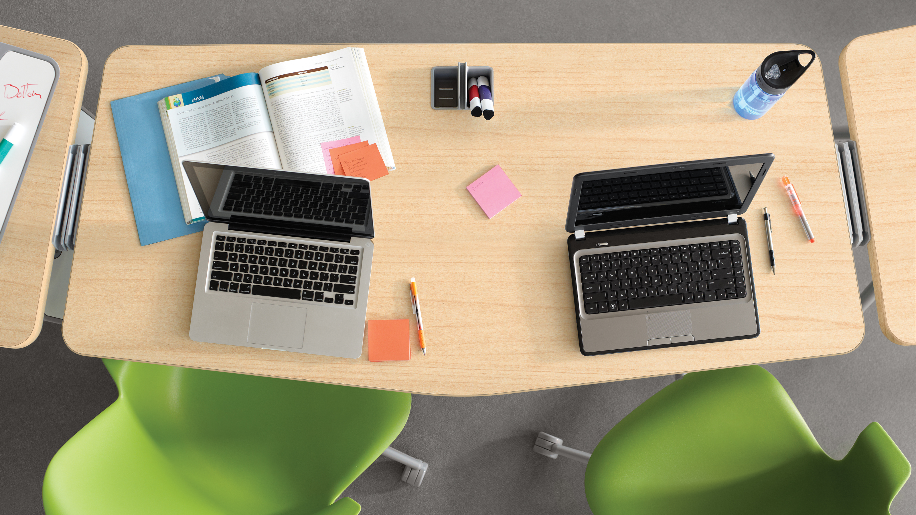 Verb classroom table