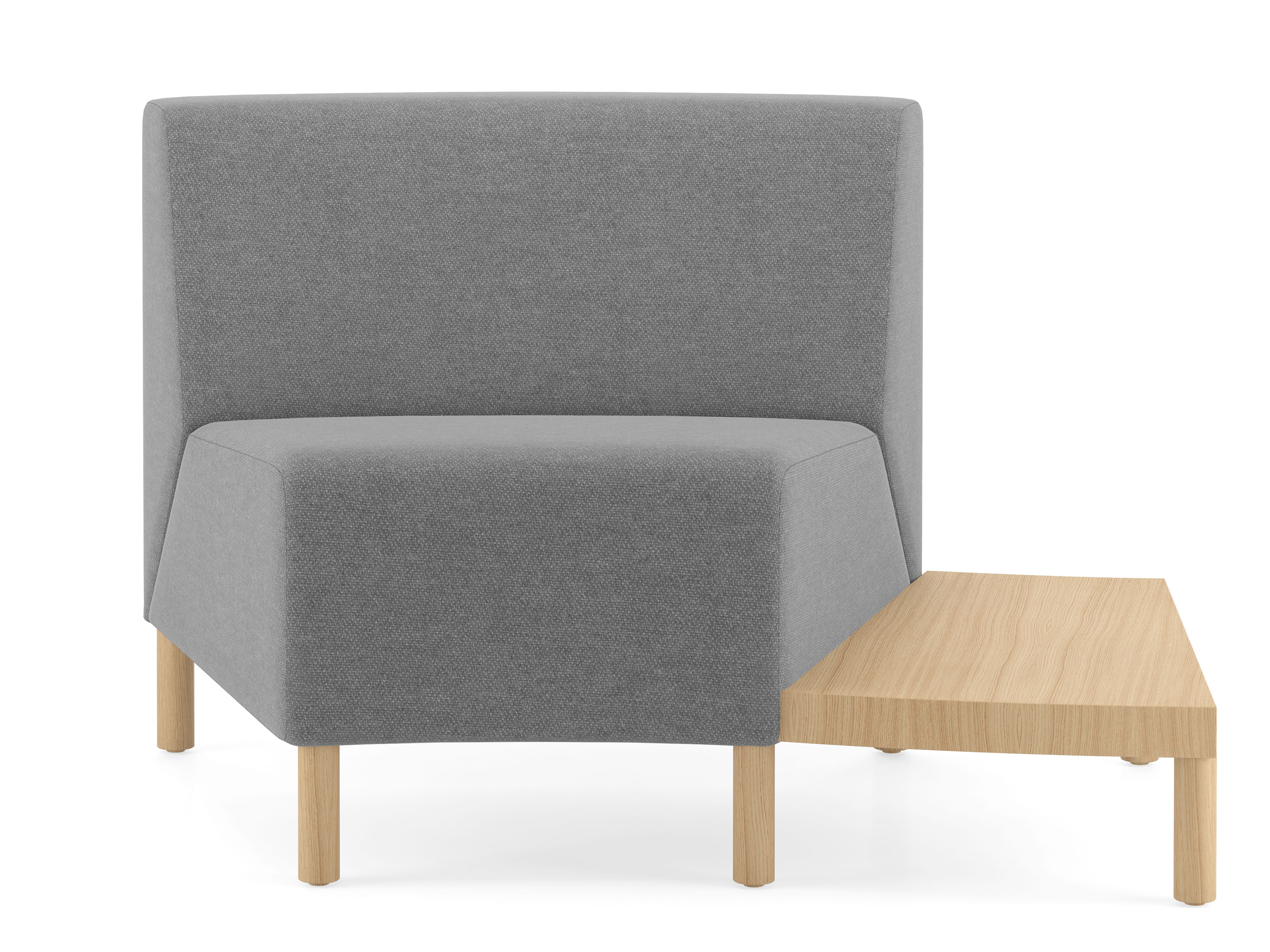 chair with side table