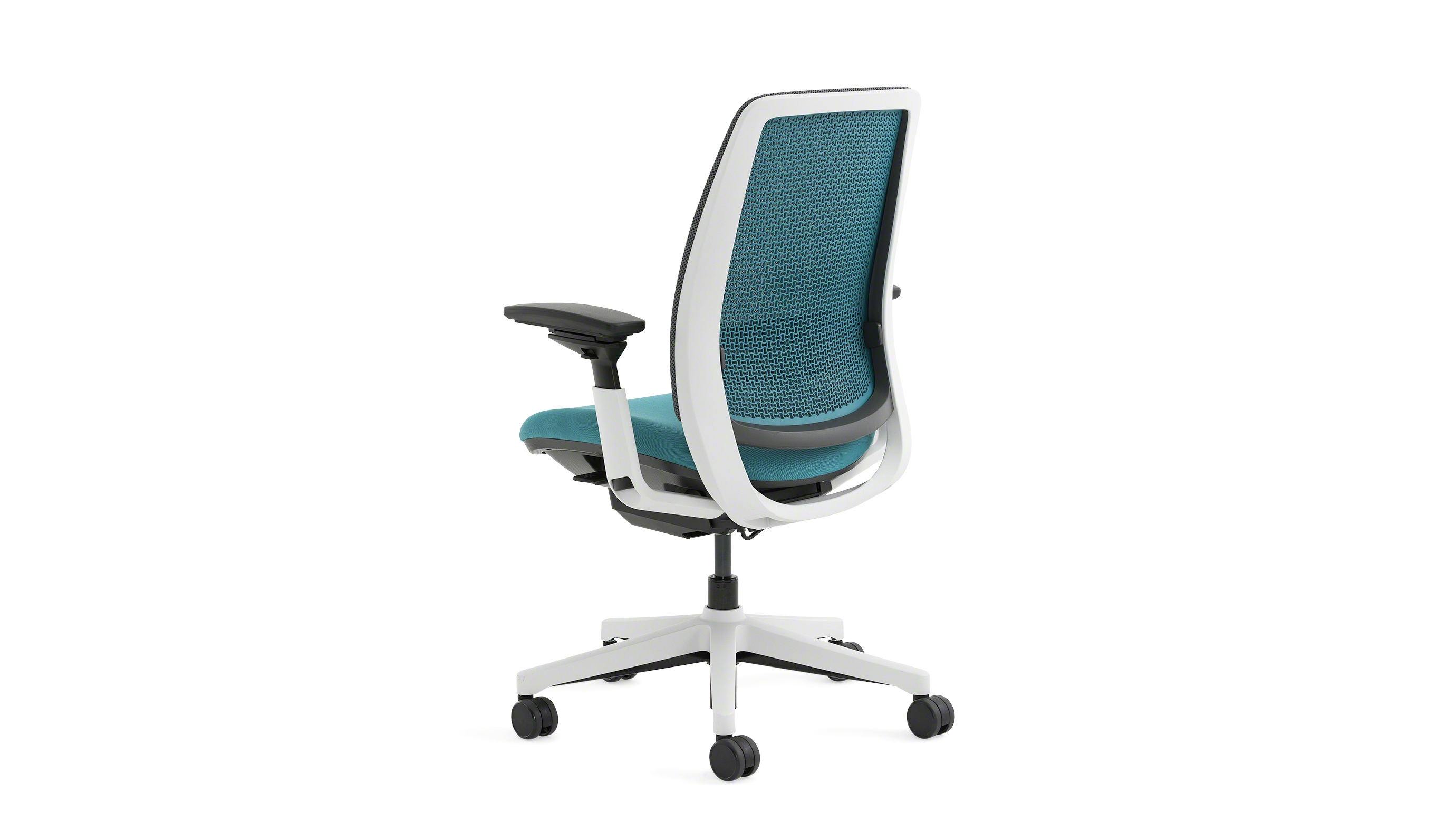 blue desk chair