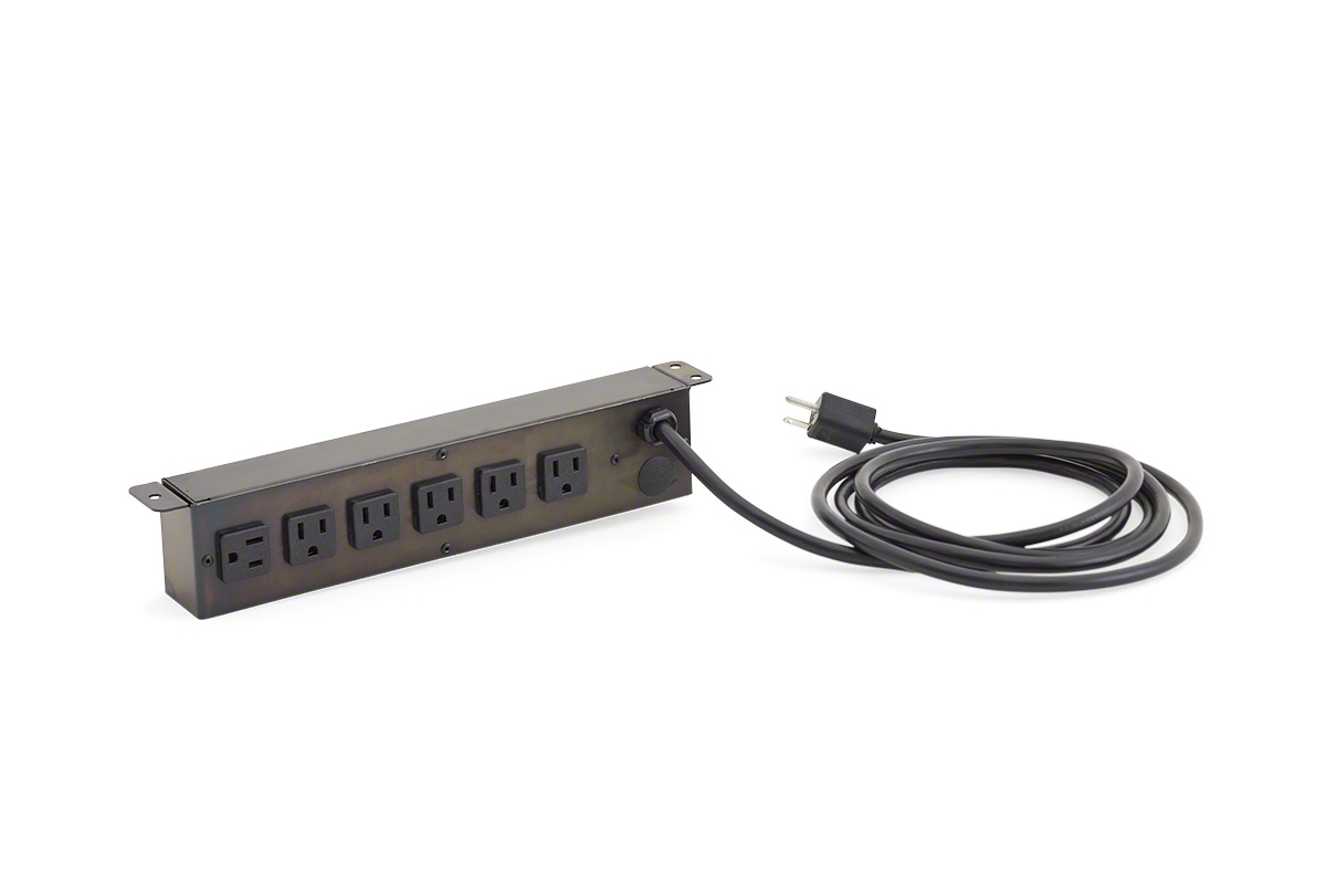 Uility Power for Bivi Heigh Adjustable Desk on white background