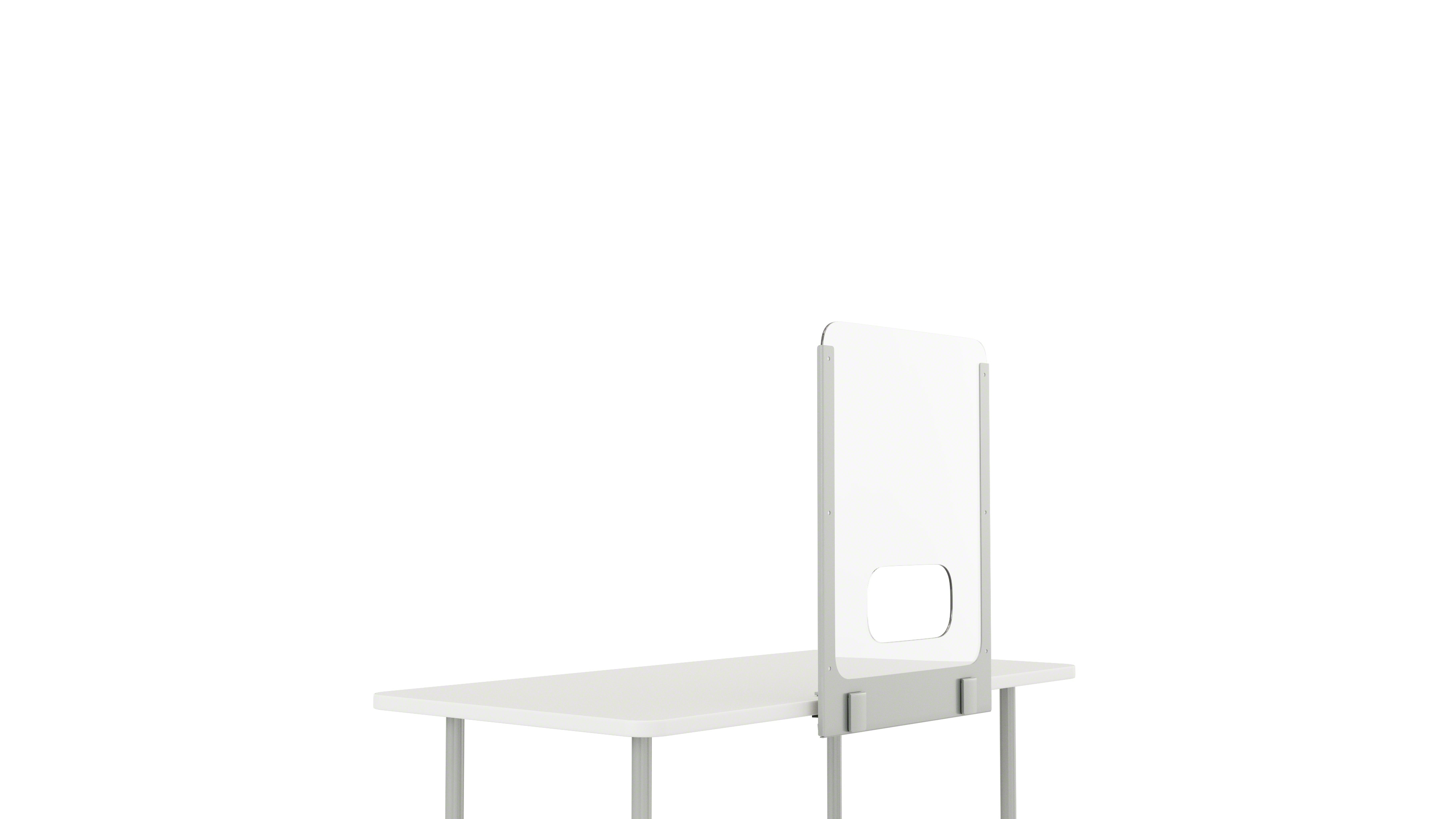 on white image of Steelcase Health Separation Screen