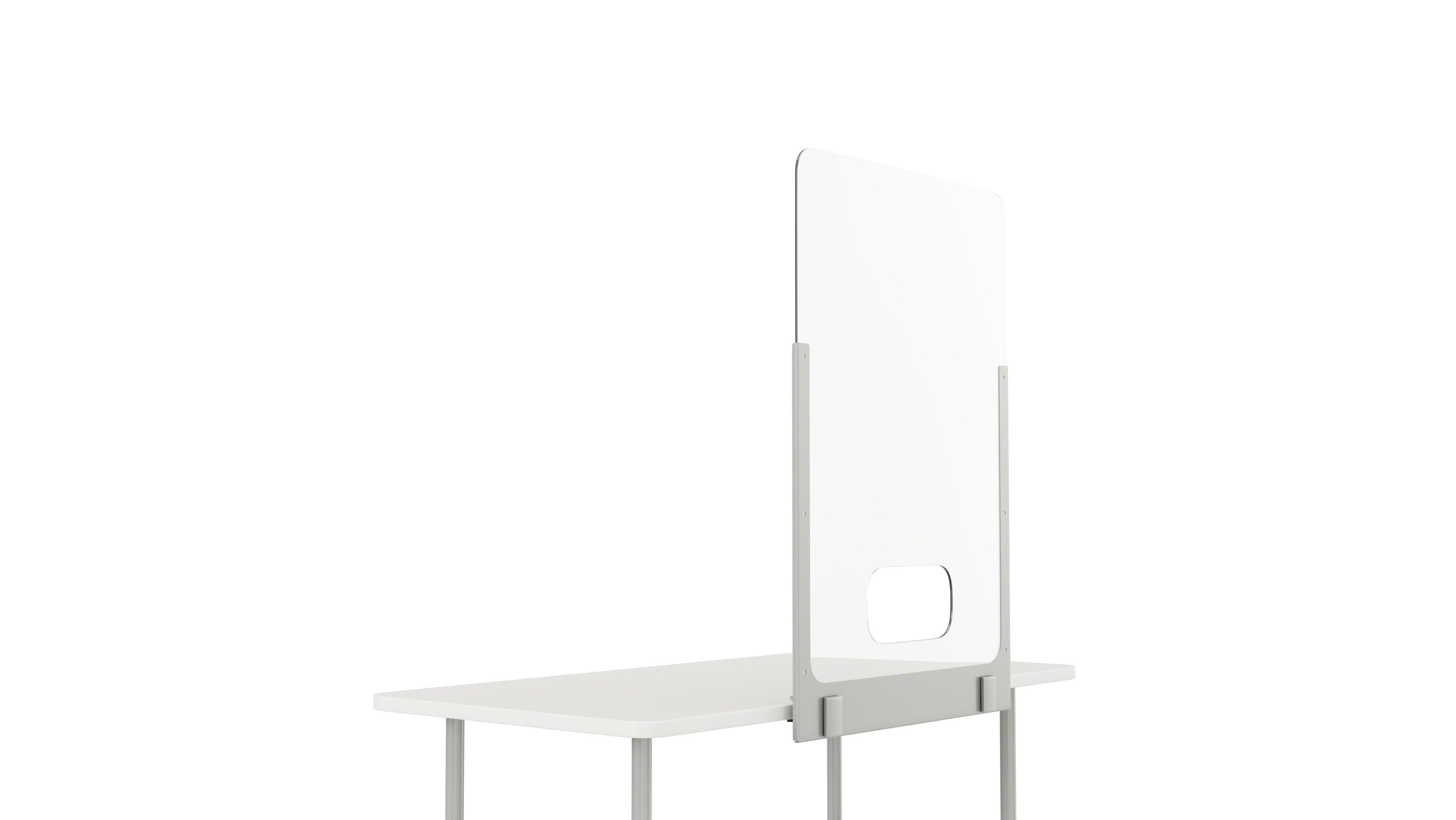 on white image of Steelcase Health Separation Screen