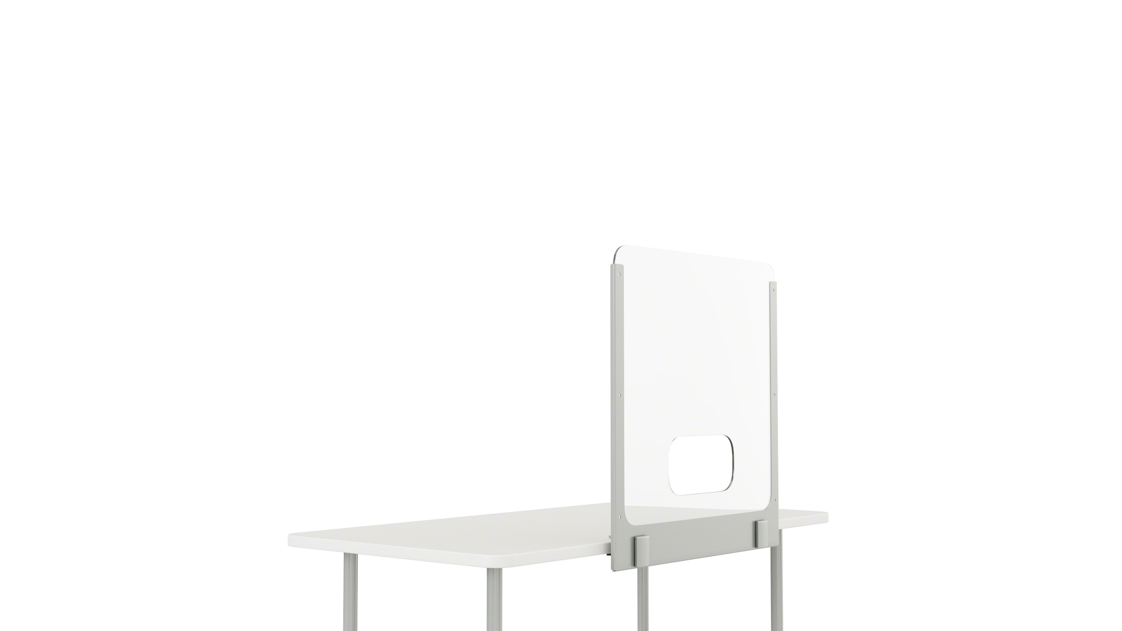 on white image of Steelcase Health Separation Screen