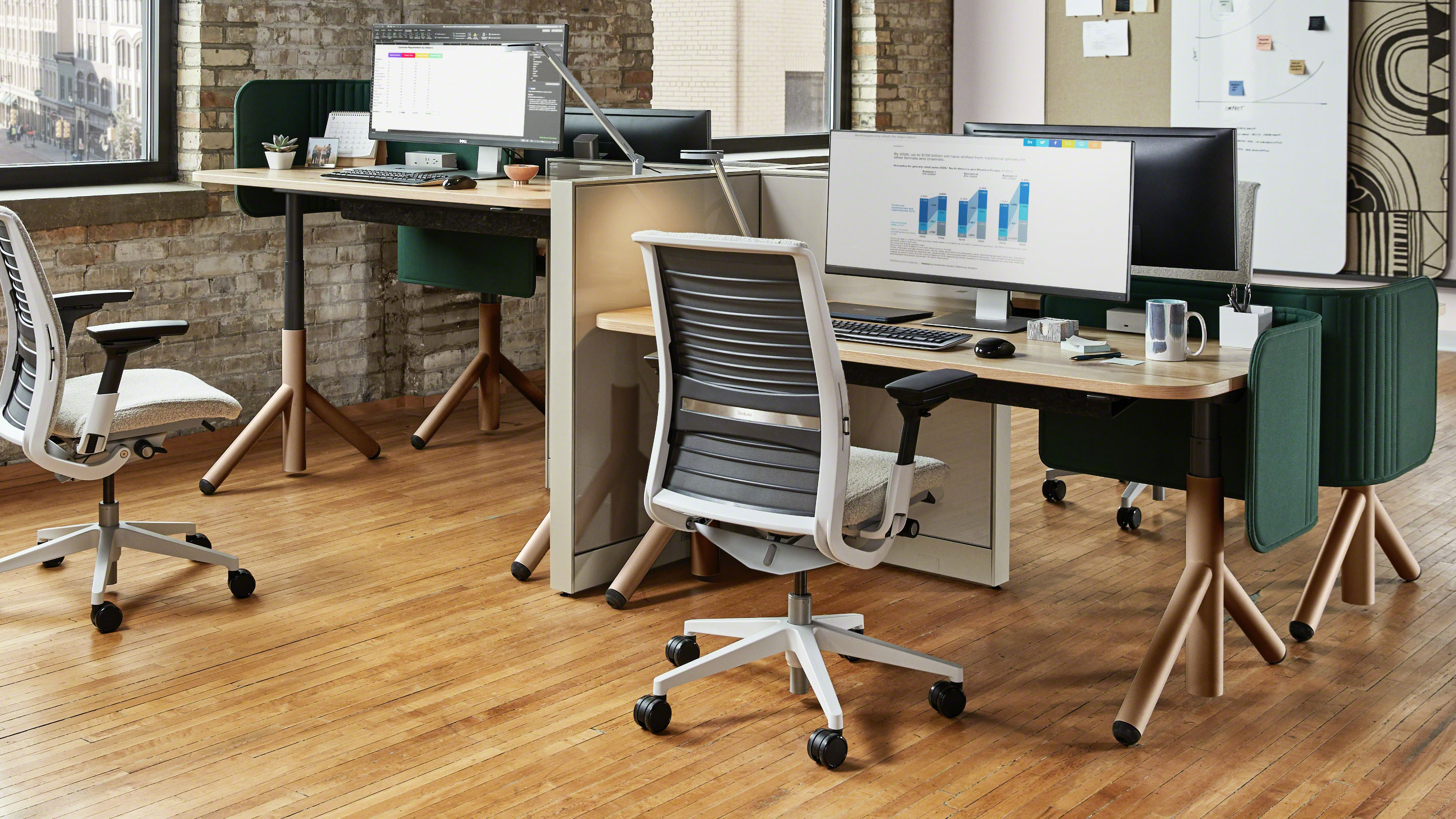 Steelcase table store adjustable